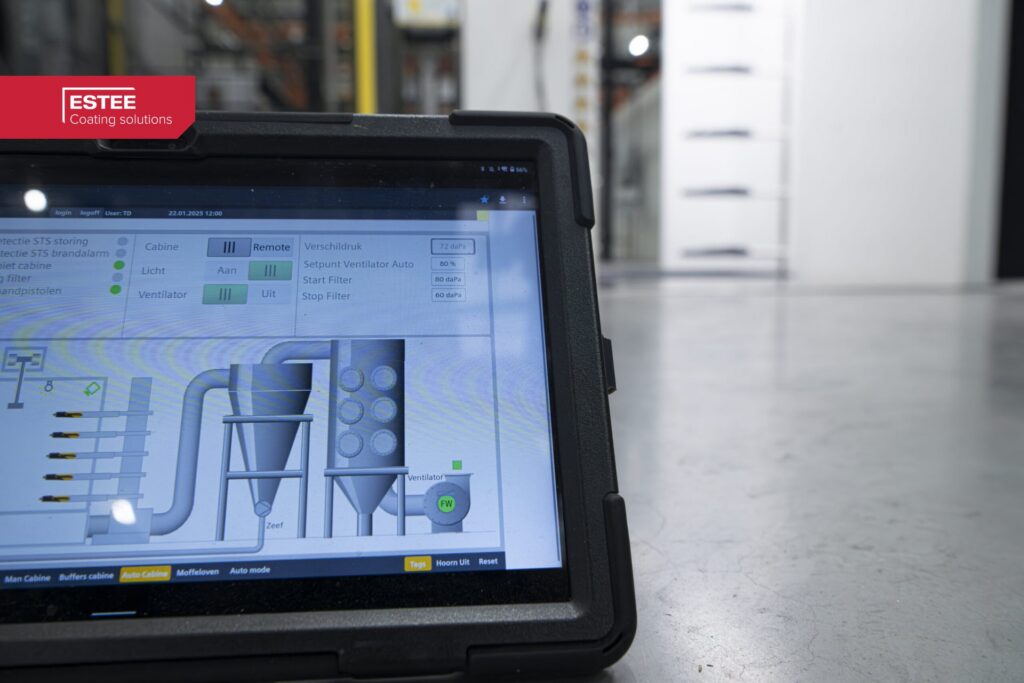 UNICoater-platform remote diagnose: ESTEE