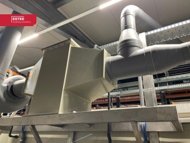 Dampwarmteterugwinning voorbehandeling: ESTEE