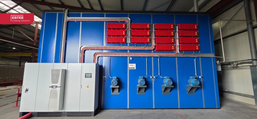 Hybride oven met elektrische verwarming en eigen elektrische kast bij Triangle (FR): ESTEE