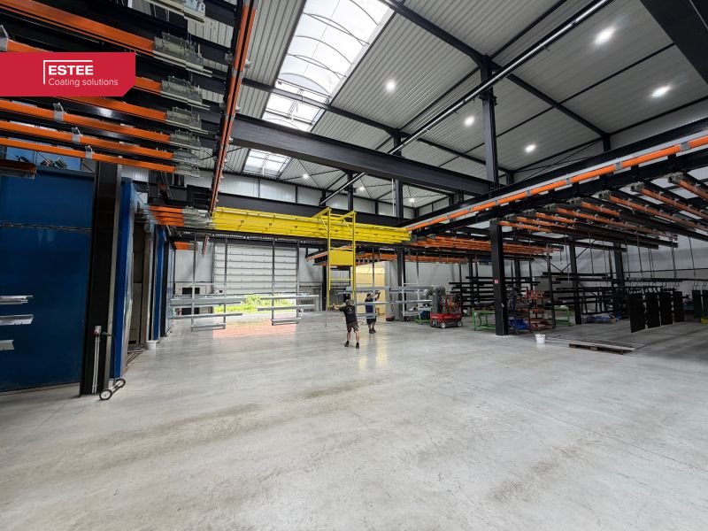 Nieuwe poederlakinstallatie bij SaBimetal Poedercoating