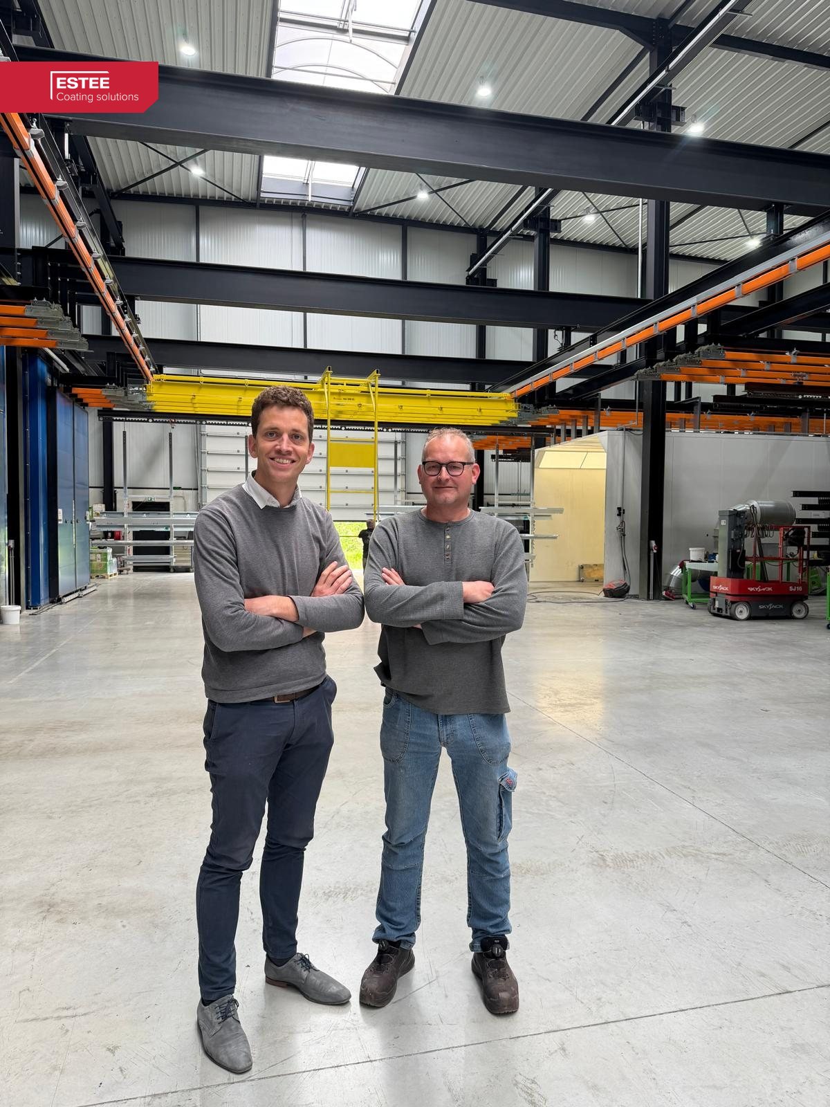 Bij de oplevering van de installatie bij SaBimetal