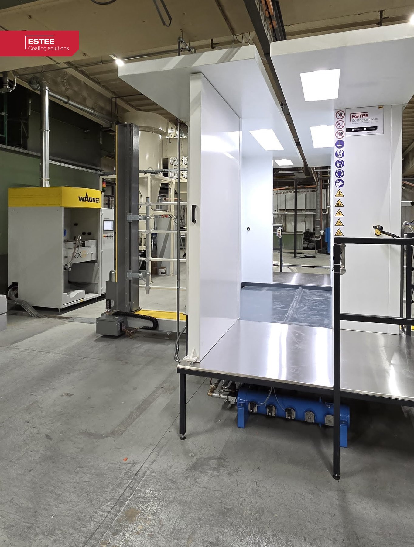 Wagner PXS-poedercentrum met cycloon